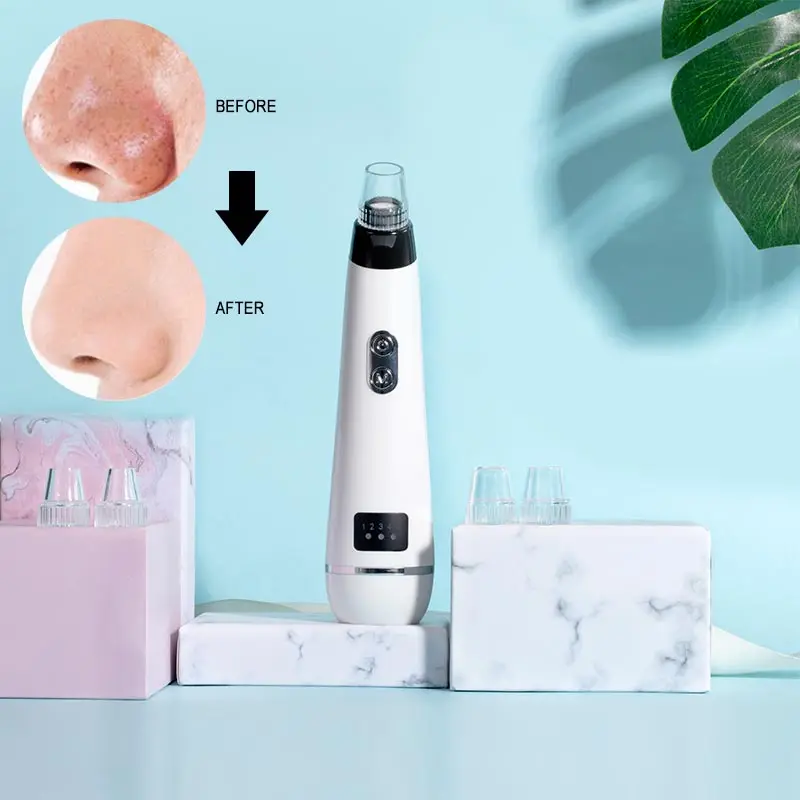 Best ROSALIND Acne Blackhead Remover Facial Vacuum Pore Cleaner Face Skin Care Pimple Remover Nose Comedo Suction Black Spot Cleaner