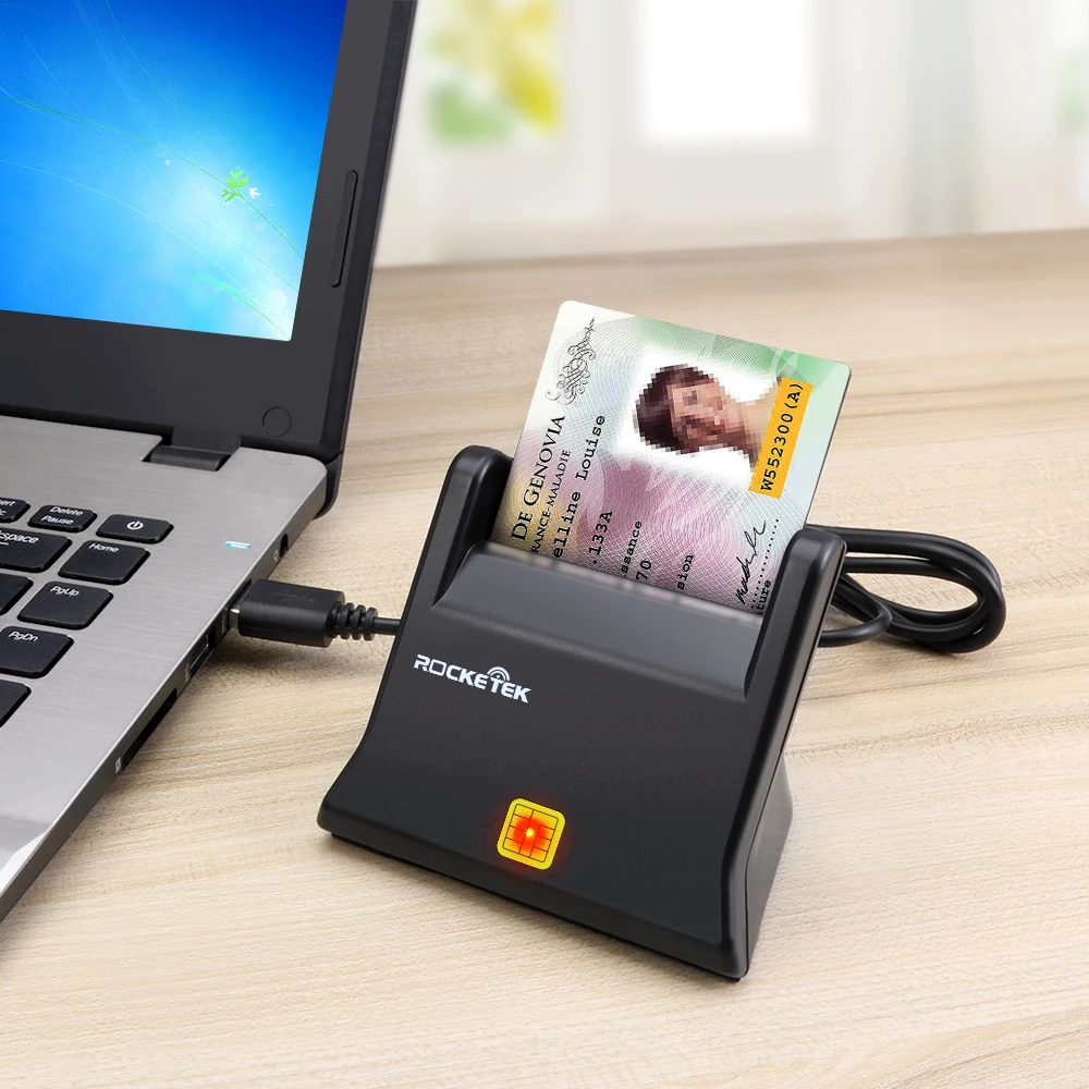 Rocketek USB 2 0 считыватель смарт карт CAC ID/банковская карта sim cloner разъем кардридер