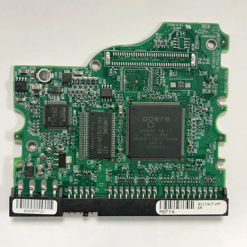 

1pcs/ lot HDD PCB for 6Y160L0 6y080l0 6Y120L0 hard disk circuit board 301862101, chip number 040111300