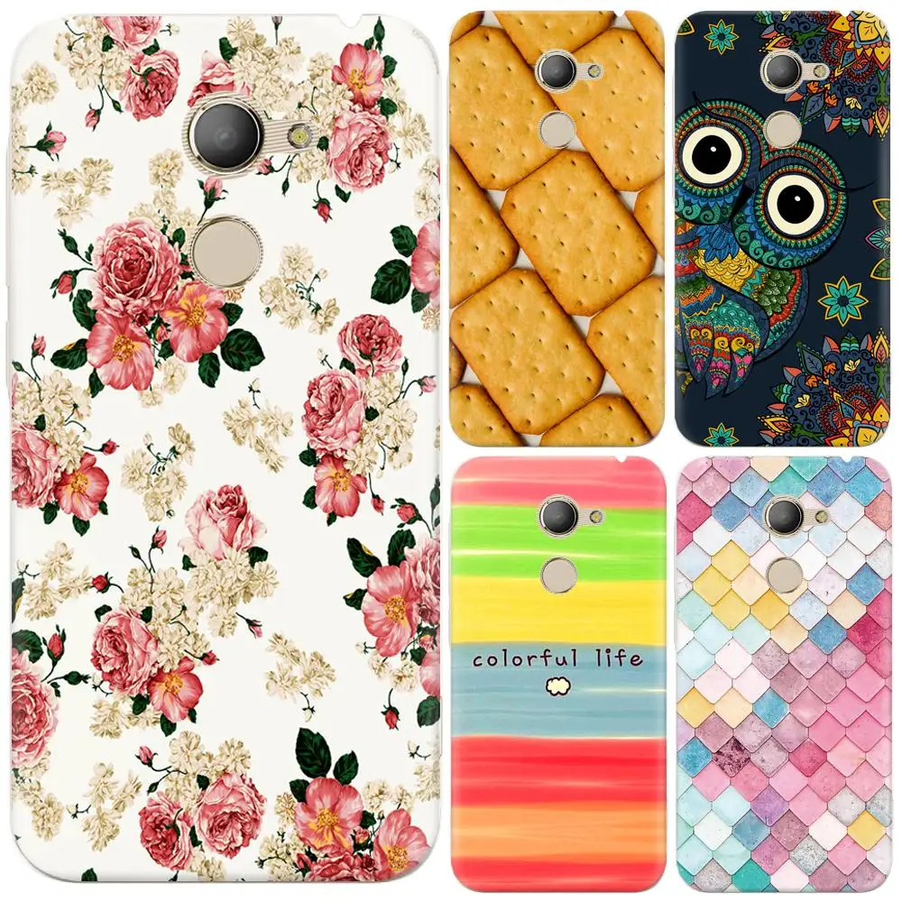 Vodafone Smart N8 Case silicone cover Cool pattern Cute animal Cartoon soft TPU case for Vodafone Smart N8 VFD610 cover 5.0\