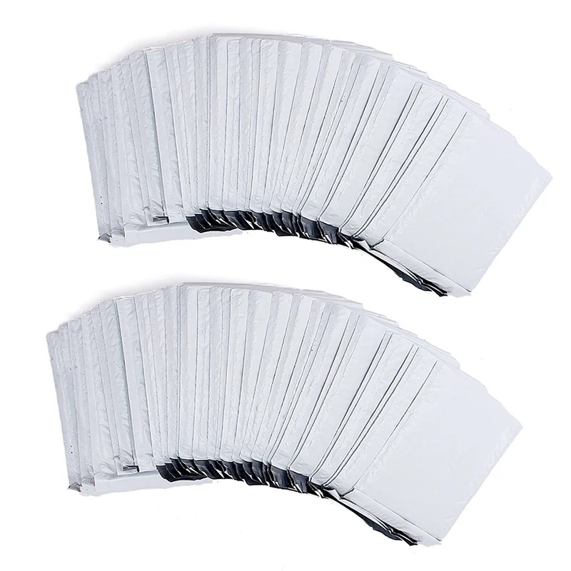 50pcs Kicute 10 Вт, 30 Вт, 50 шт. Многофункциональный белый конверты с воздушно-пузырчатой плёнкой внутри PE Пластик Мягкий Конверт почтовые пакеты сумки 180x235 мм - Цвет: 50pcs