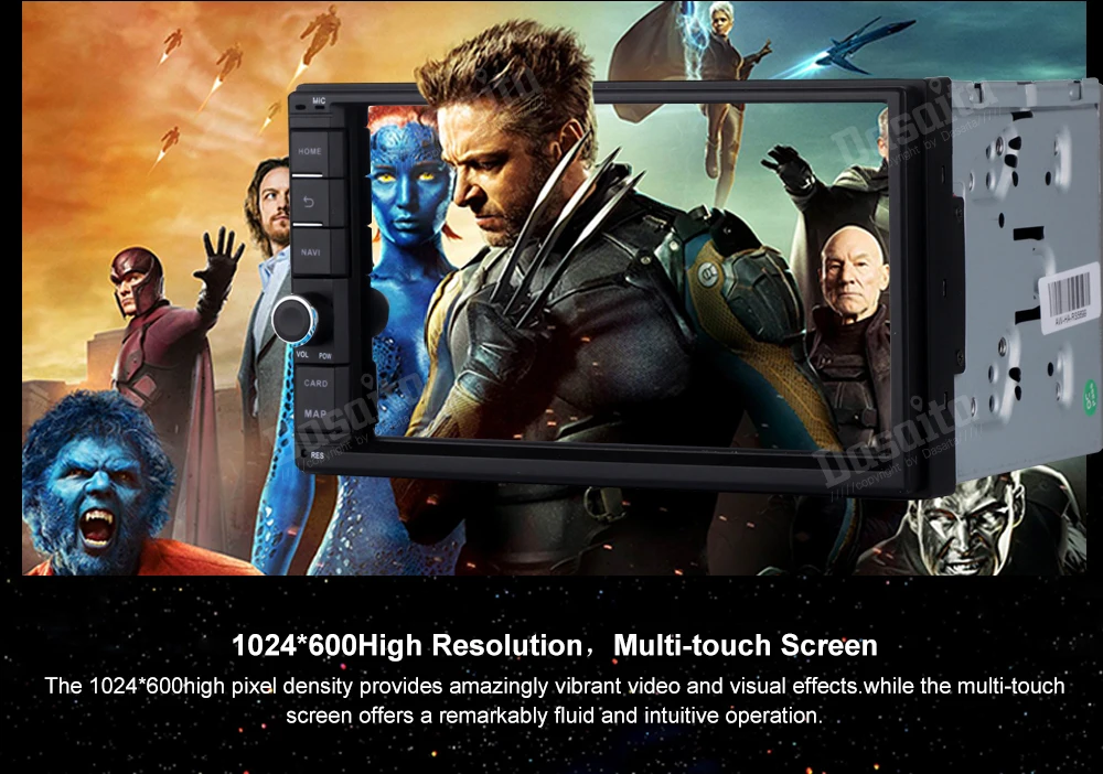 Best 2 DIN Android 8.1 Auto Radio 7" Universal Car Multimedia Player GPS Stereo Audio Head Unit Support DAB DVR OBD WIFI 4G BT NO DVD 18