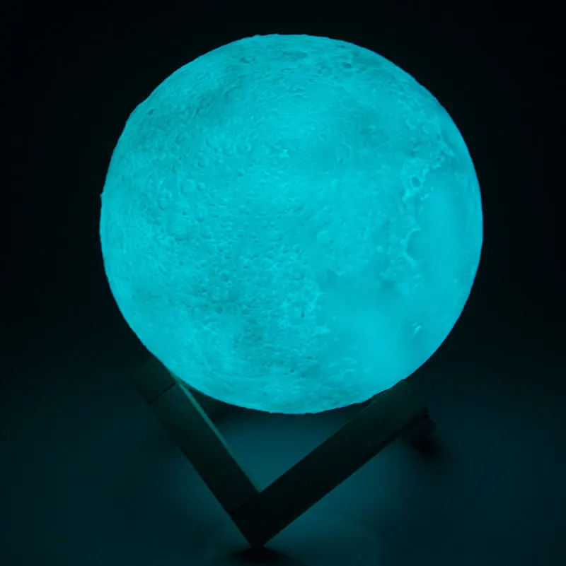 

LED REMOTE CONTROL Moon light usb holiday sleep rechargeable Creative dream table night lamp motion sensor Touch Decor room gift