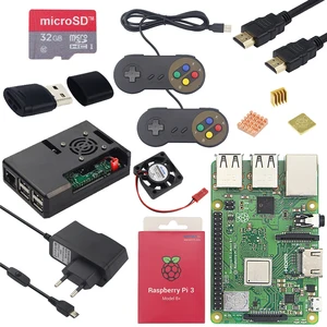 Оригинальный Raspberry Pi 3 Модель B плюс 1,4 ГГц четырехъядерный 64 бит процессор г 2,4 г и 5 г WiFi Bluetooth 4,2 Raspberry Pi 3 Модель B + комплект - изображение