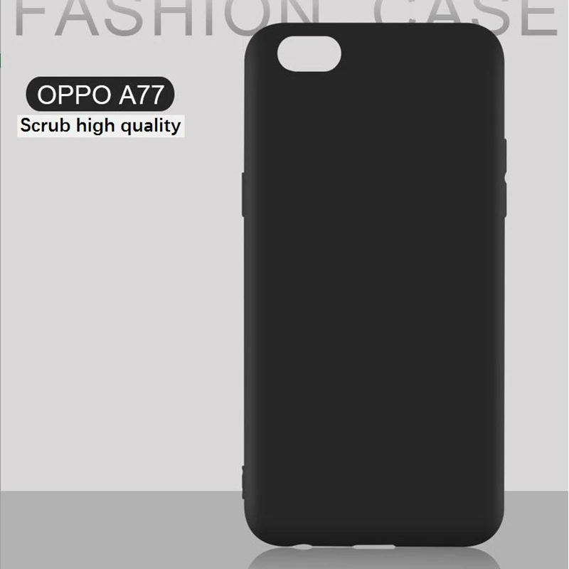 For OPPO A77 Ultrathin Black Matte TPU Soft Silicone Case Cover | Мобильные телефоны и аксессуары