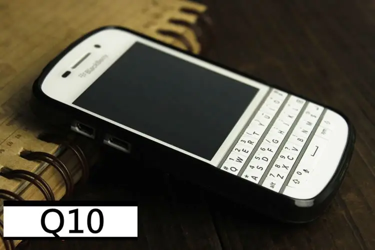 Для BlackBerry Q10 мягкий чехол сплошной цвет Силиконовый ТПУ противоударный чехол для BlackBerry Q10