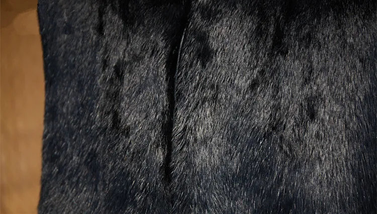 Настоящий натуральный мех кролика жилет с капюшоном мужская модная куртка верхняя одежда пальто на заказ любой размер JN462