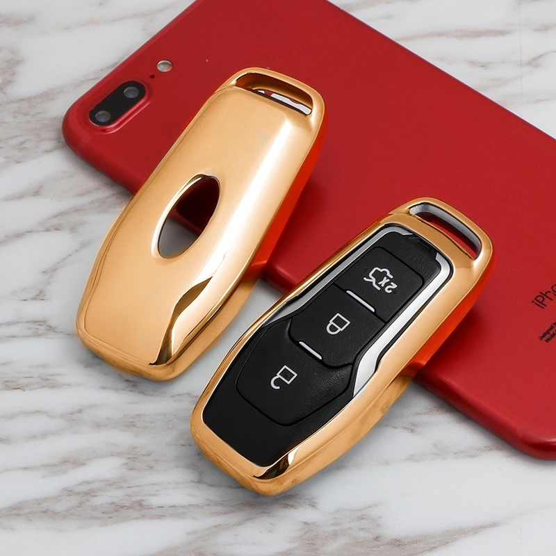 

TPU Car Remote Key Fob Shell Cover Case For Ford F-150 Mondeo Galaxy S-Max Explorer Ranger 2015 2016 2017 2018