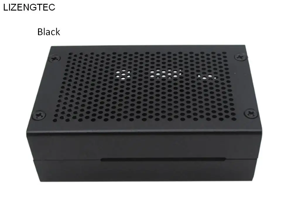 Бесплатная доставка LIZENGTEC Новый дизайн Алюминиевый Чехол 2 цвета для Raspberry Pi & 3