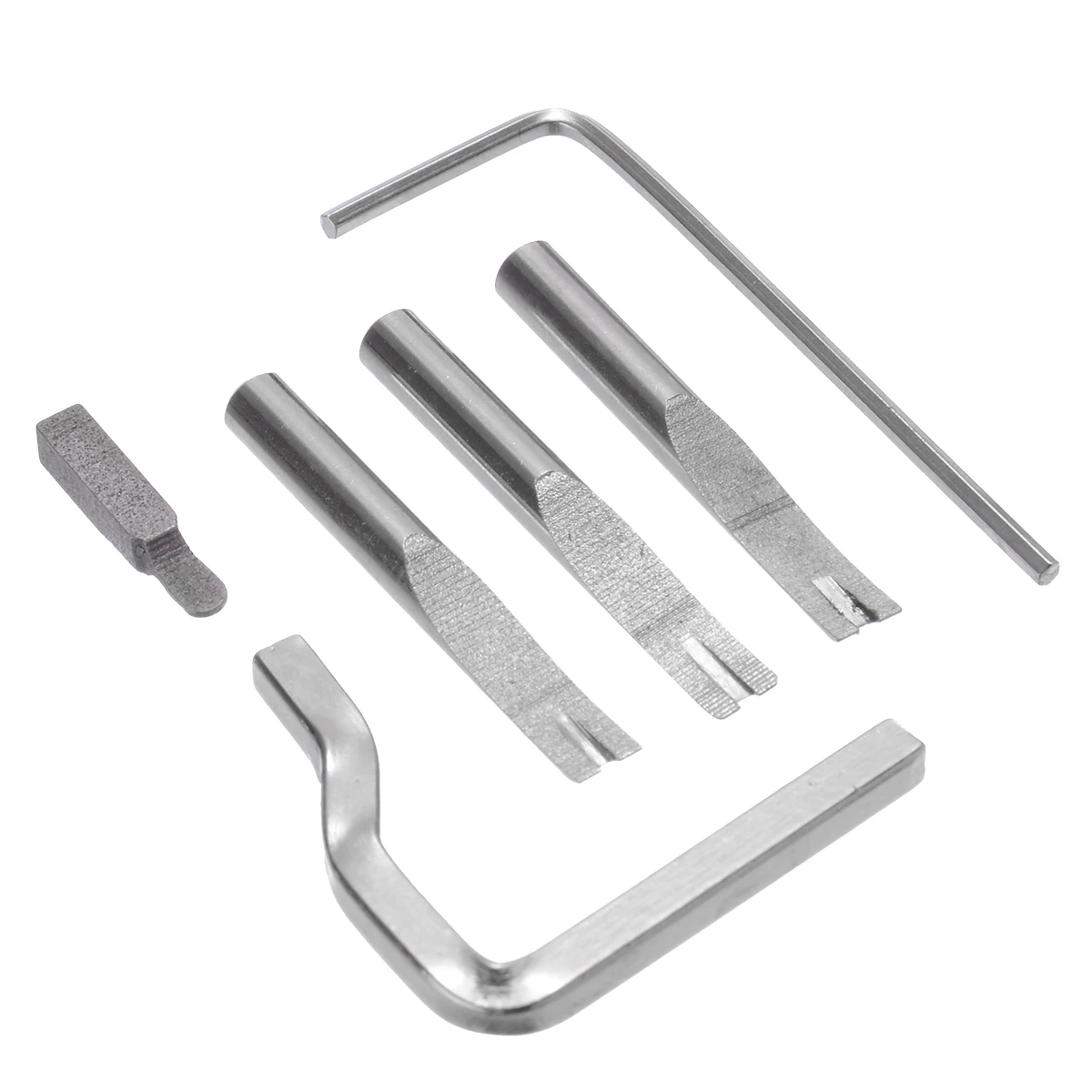 Adjustable 5 In 1 DIY Wood Leathercraft Stitching Crease Leather Working Tools Sewing Tools Accessories