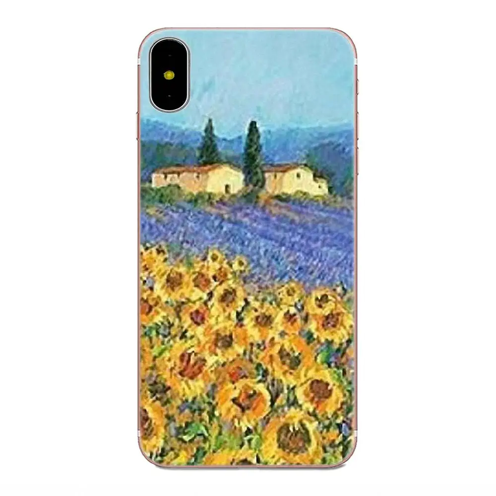 Для Galaxy J1 J2 J3 J330 J4 J5 J6 J7 J730 J8 2015 2016 2017 2018 mini Pro мягкая защита для экрана Подсолнух Ван
