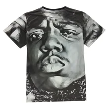 2015 männer t-shirt Amerika hiphop rock star t-shirt Biggie Smalls/2PAC TUPAC t-shirt kleidung farbe malerei t-shirt tops