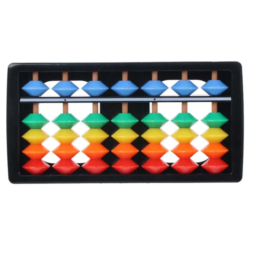 

New Colorful Abacus Arithmetic Soroban Maths Calculating Tools Kids Educational Toy