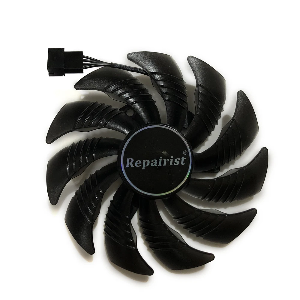 82 85 мм T129215SU GPU радиатор альтернативный охлаждающий вентилятор для GIGABYTE RX580 480 570 470