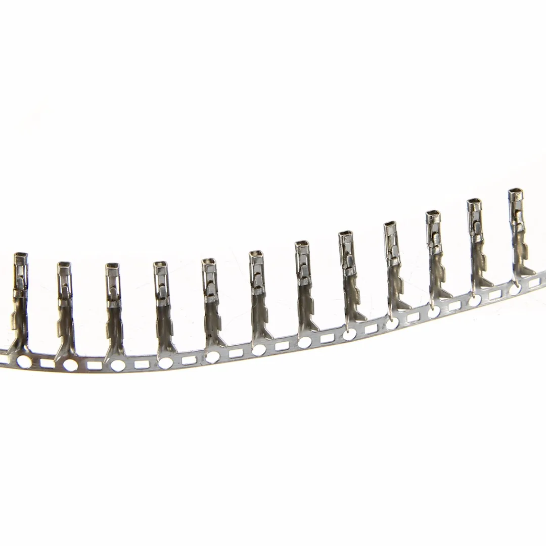 100pcs/sets Pitch 2.54mm 1 Pin Single Row Dupont Jumper Wire Cable Female Pin Connector Terminal for Dupont Jumper Wire Cable