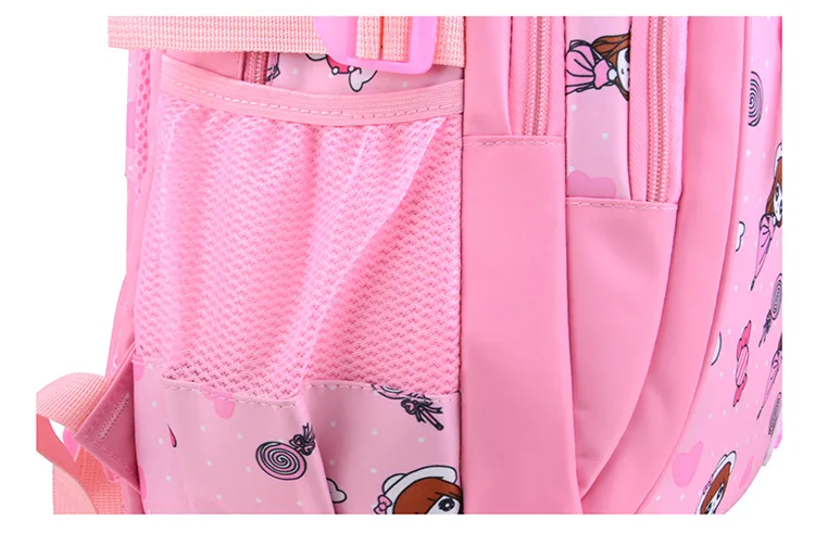 Детская школьная сумка для девочек, детский Ранец, рюкзак для начальной школы, ортопедический рюкзак принцессы, школьный рюкзак для детей, Mochila Infantil