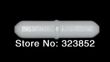 

Stir Bar Dia 3x6mm Teflon PTFE resin coated. Magnetic Octagon-Shaped.Stir Rods With a center molded pivot ring Pack 10