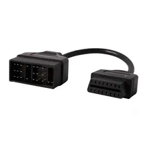 For Toyota 22PIN OBDII Cable Adapter Transfer For Toyota 22Pin OBD 2 16Pin OBD OBD2 Car Diagnostic Connector 22 Pin for nissan 14 pin obd2 connector to obd 16 pin diagnostic cable for nissan 14pin adapter for nissan all series car odb2 cable