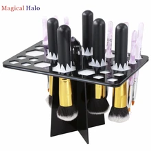 Graceful Makeup Folding Collapsible Air Drying Cosmetic Brush Organizer Tree Rack Holder display shelf AUG22