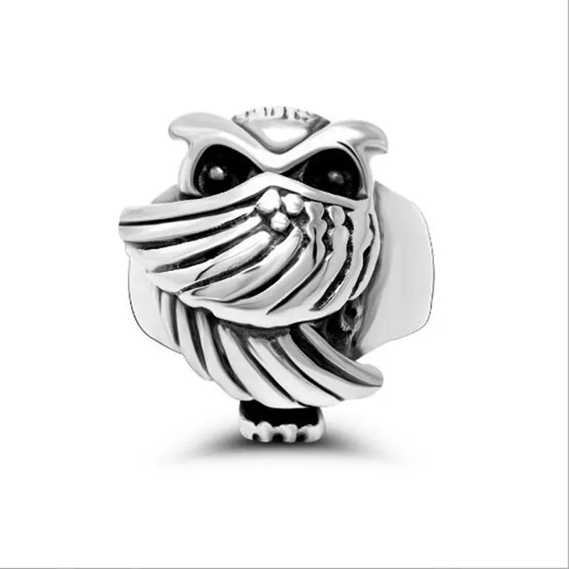 

1pcs Vintage Owl Ring Male Female Punk Biker Band Titanium Steel Ring Jewelry Fashion Trendy Accessories YYY9588