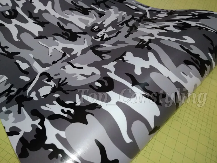 woodland urband camo vinyl car wrapping film sticker for car motor bike scotter (4)