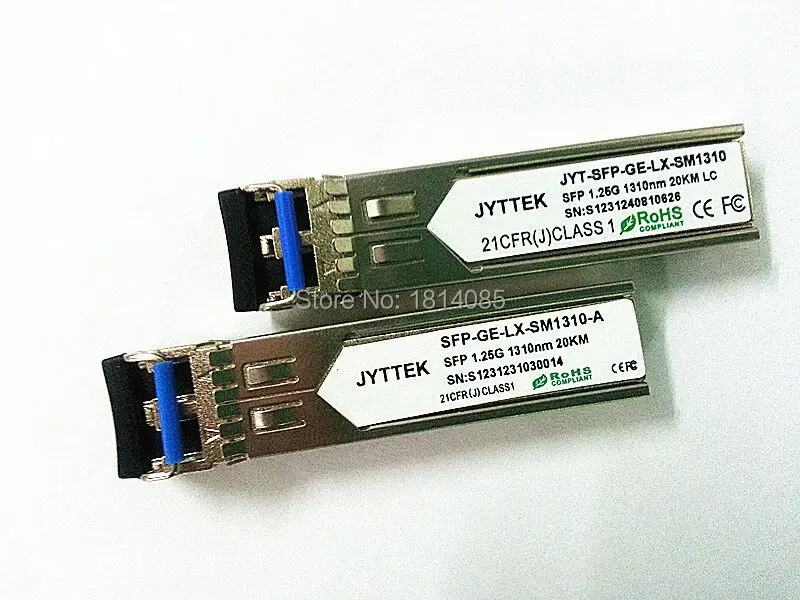 Горячая продажа 2 шт/лот1.25g SFP модуль волоконно оптический SM Дуплекс Fiber1310nm 20 км LC