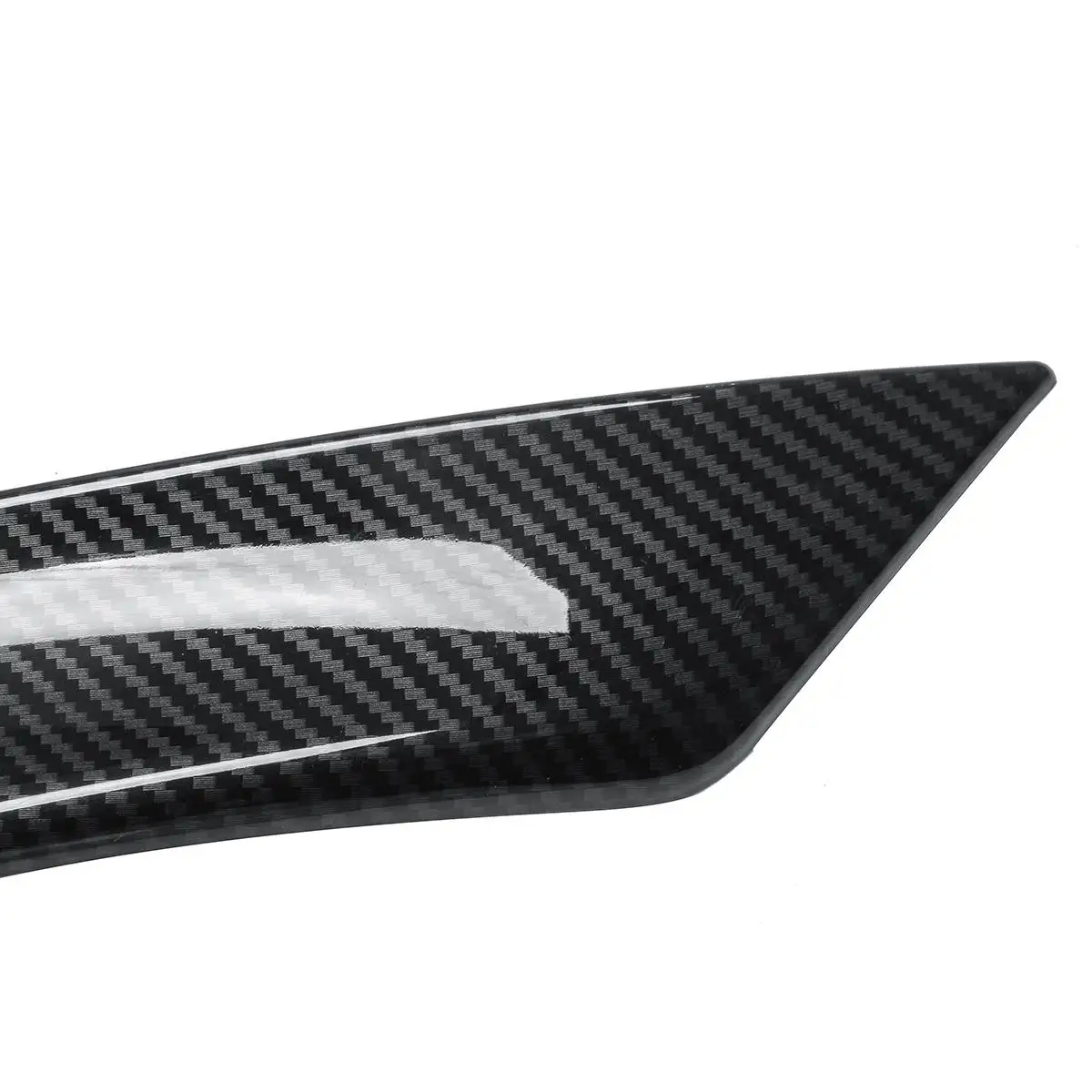 Цветная накладка на задний бампер из углеродного волокна ABS для Honda Accord