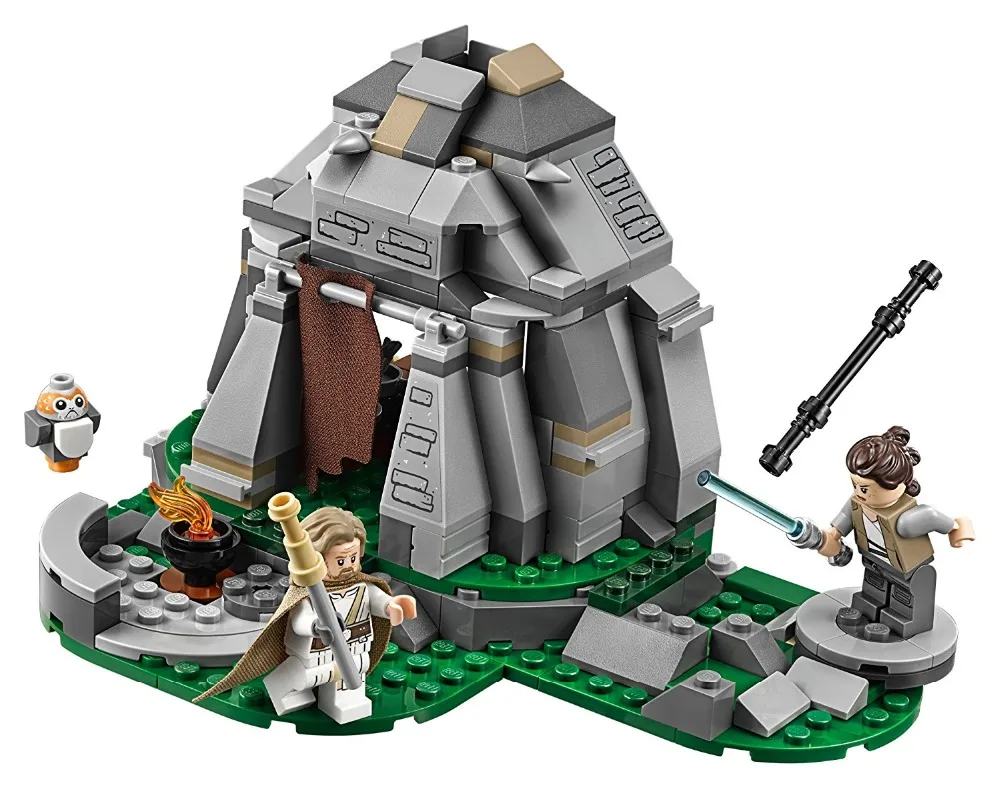

Bela 10903 Star Wars Series Ahch-To Island Training Building Block 253pcs Bricks Toys Compatible With Bela 75200 Star Wars