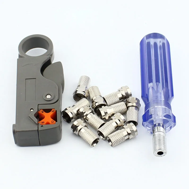 

Cable F head line tools Extrusion type F head 75-5 wire stripping knife 10 metric booster