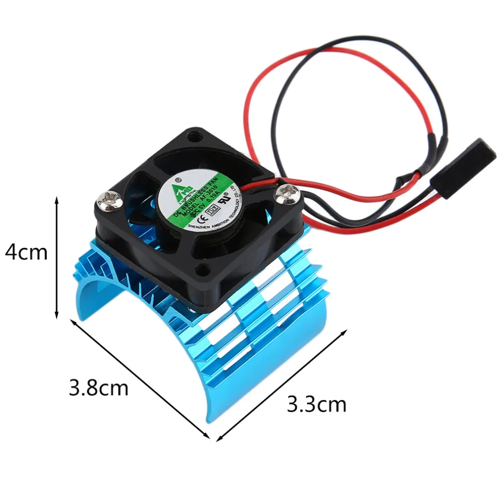 Мотор радиатора и вентилятор охлаждения AluminumDurable бесщеточный 550 540 3650 Размеры раковина крышка Электрический двигатель для RC безколлекторная электрическая модель автомобиля