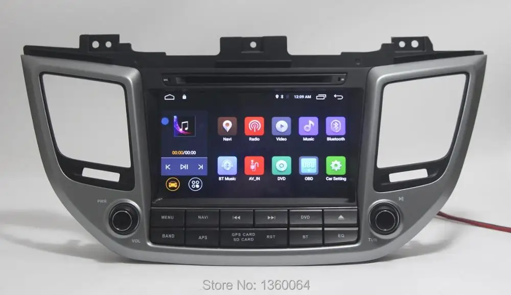 Best Nedehe 8" Android 8.1 Quad core+2G RAM for Hyundai iX35 Tucson 2015 2016 car dvd gps radio stereo 2 din dvd audio player Wifi 1