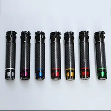 7/" 22 мм углеродного волокна рукоятка ручки могут быть прижеными для Kawasaki ZZR1400 ZX-14R