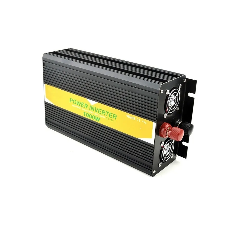 Преобразователь синусоидальной волны 1000 Вт 12 В 220 soIar iverter IED DispIay fuII power|sine wave|pure sine