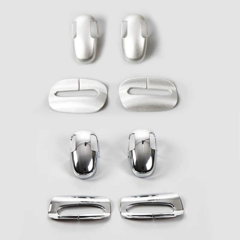 

4Pcs Car Styling Chrome ABS Safety Belt Trim Cover Decoration Sticker for Jeep Renegade 2015-2016