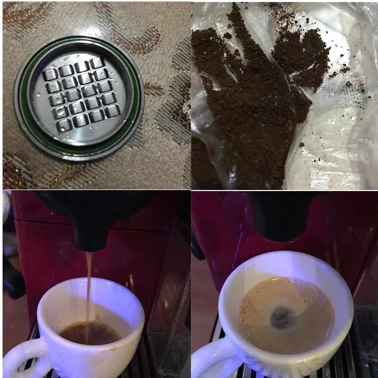2nd поколения Нержавеющая сталь Металл Многоразового многоразовые капсулы чашки для Nespresso