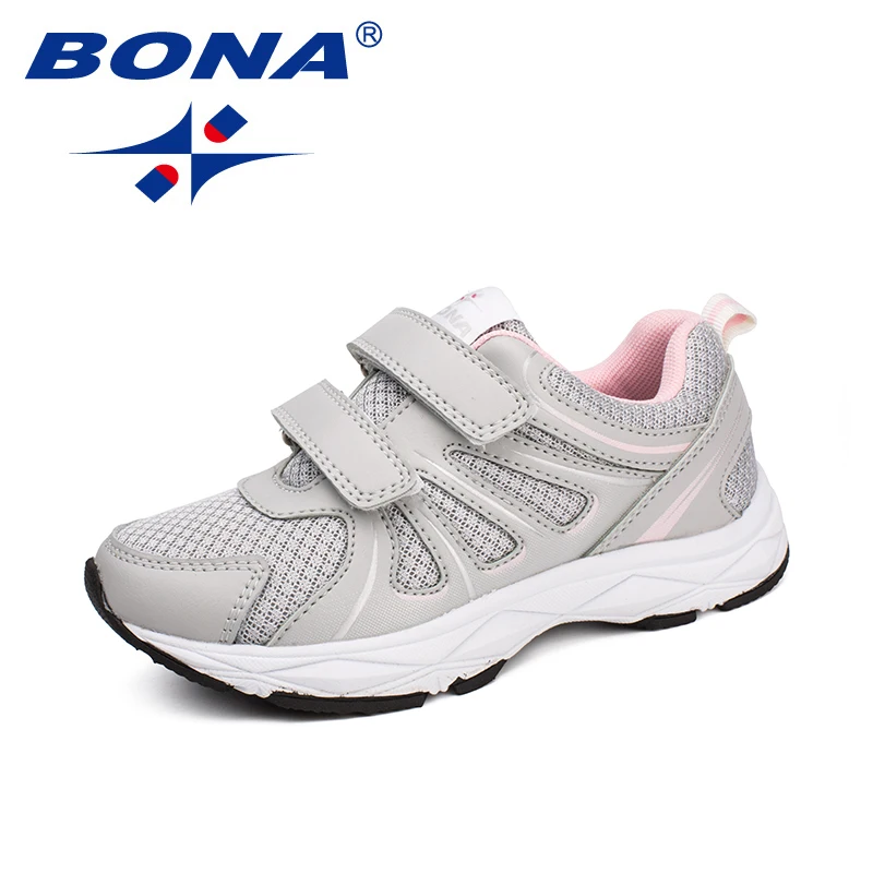 Acheter FOI Nouvelle Arrivée Typique Style Enfants Casual Chaussures Maille Filles Appartements Velcro Garçons Mocassins de Mode En Plein Air Sneakers Chaussures