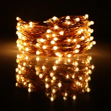 150led 49ft 15m chrismas halloween string lights decoration party copper wires led fairy lights12v1a