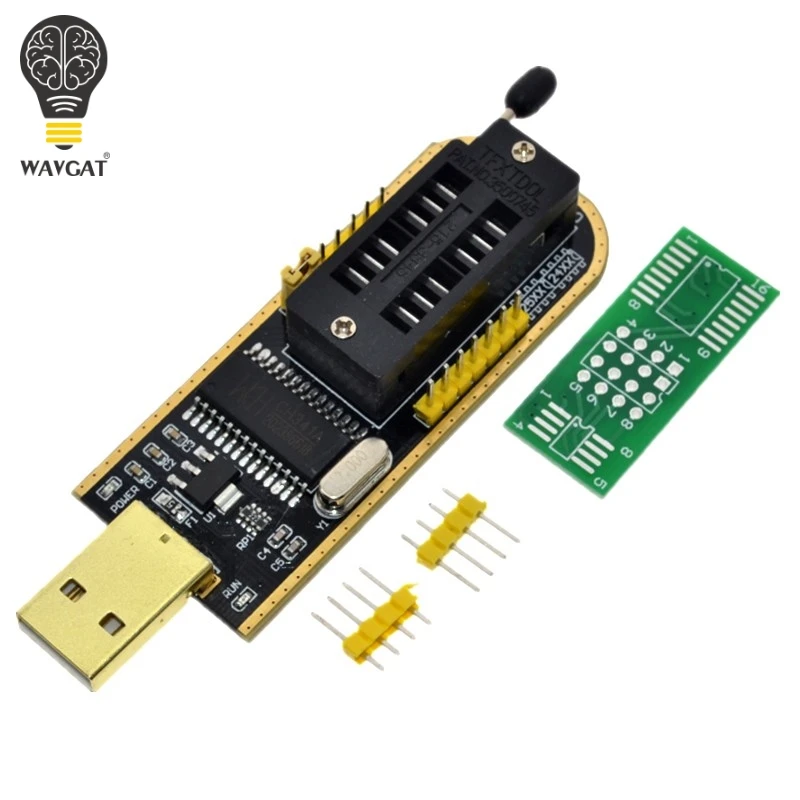 

CH341A 24 25 Series EEPROM Flash BIOS USB Programmer with Software & Driver