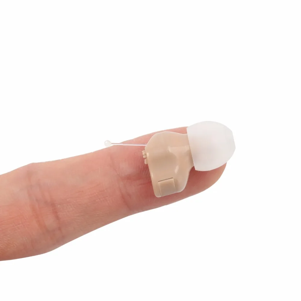 MicroEar Hearing Aid Small Inner Hearing Aids for the elderly CIC Mini Inside The Ear Sound Amplifier Device Dropshipping