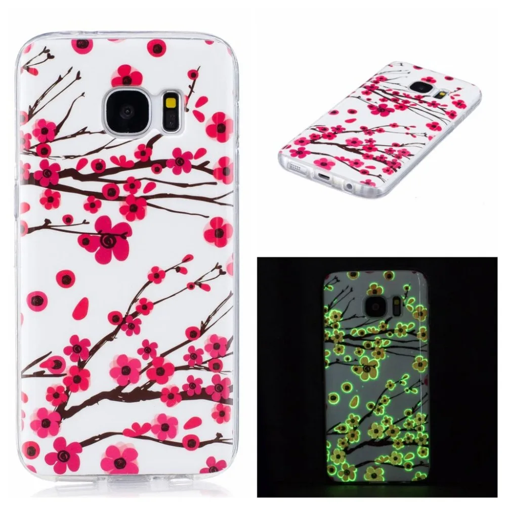 Ультратонкий чехол из ТПУ с бабочками для Samsung Galaxy S5 S6 S7 Edge S8 Plus J3 J5 J7 Prime A3 A5 A8 2016 2017