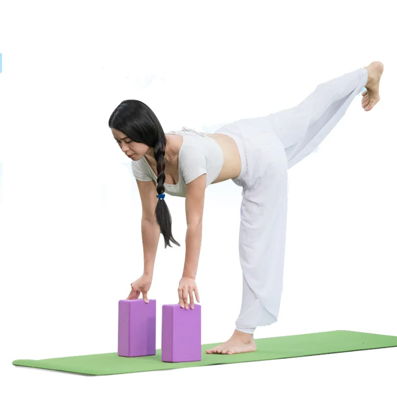 

High Quality EVA Yoga Block Brick Foaming Foam Home Exercise Fitness Health Gym Practice Tool 23*15*7.5