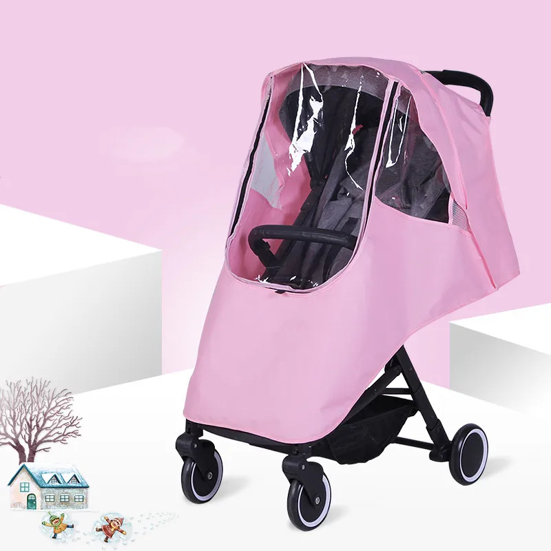 Bébé poussette accessoires universel imperméable à l'eau pluie couverture vent pare-poussière pour poussettes poussettes poussette Buggy couverture