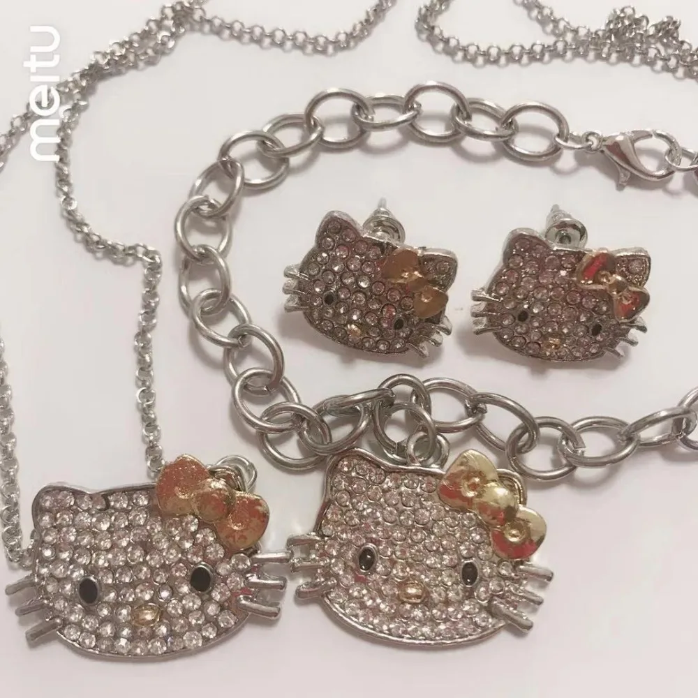 Siywina/бесплатная доставка hello kitty оптовая продажа ювелирные изделия дешево милый в