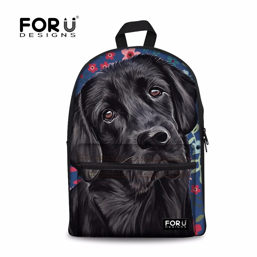 FORUDESIGNS/Black Lab Милая детей школьные сумки для девочек ортопедические рюкзаки студент книга сумки сумка рюкзак Mochila