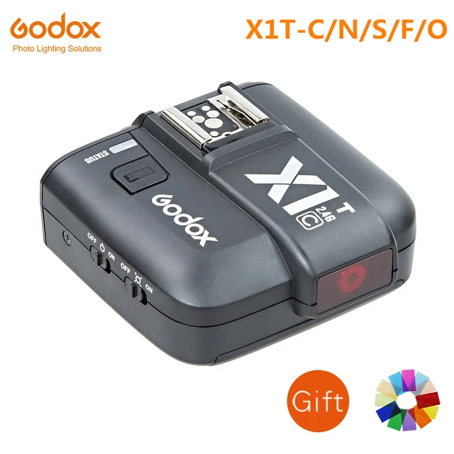 UK Stock Godox X1T 2 4G беспроводной TTL Flash Trigger передатчик для Canon Nikon Sony Fujifilm Olympus Camera