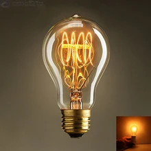 Retro Christmas Lights Lamp Vintage Edison Filament Light Bulb E27 40W 220V Incandescent Antique Bulb Warm Yellow lampes ampoule