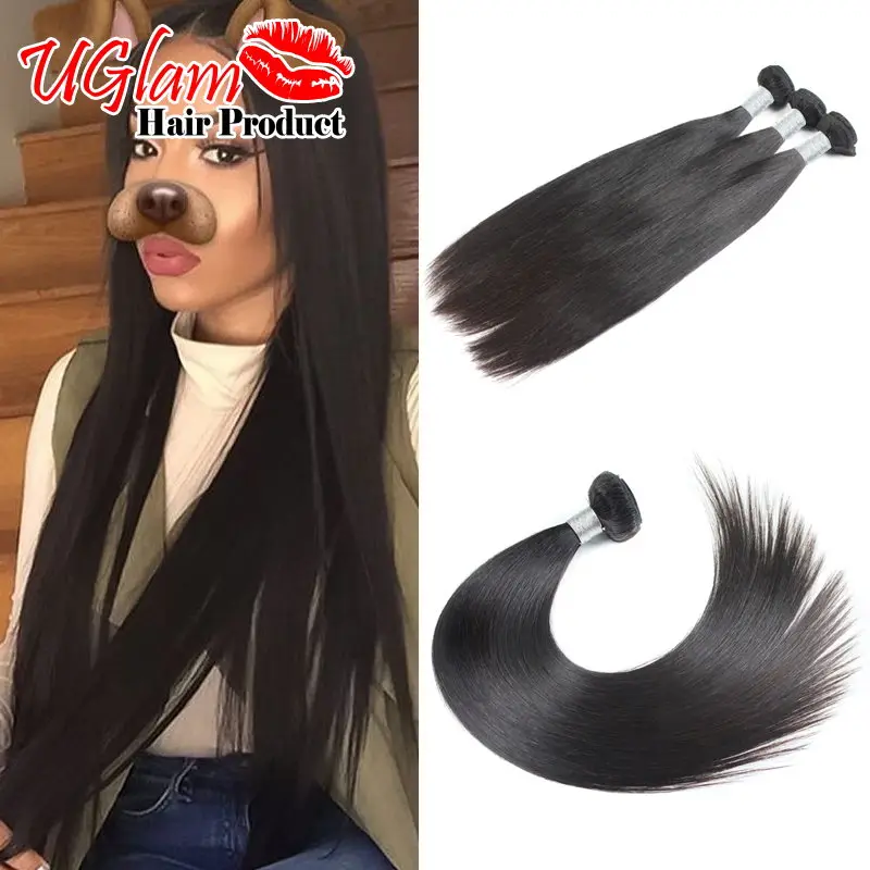 Ms Lula 3 Bundles Brazilian Virgin Hair Uglam hair Unprocessed Human