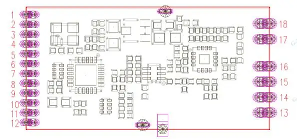 2 шт./лот LoRa1280F27 500 МВт Long range 2,4 г LoRa модуль SX1280 чип 27dBm 2,4 ГГц RF беспроводной приемопередатчик с Диапазон измерения