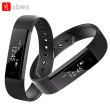 ID115 Smart Браслет Спорта Шагомер фитнес трекер сна монитор браслет Bluetooth 4.0 wterproot smartband для IOS Android