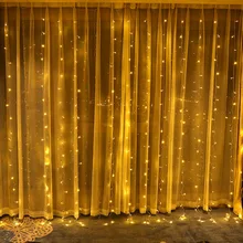 SVELTA 3X3M 300 LED Garland Christmas Curtain Lights Gerlyanda Fairy Festoon Lights For Xmas Holiday Wedding Decoracion Decor svelta led curtain lights 8m 192 leds garland fairy christmas lights gerlyanda decorative for new year holiday party wedding